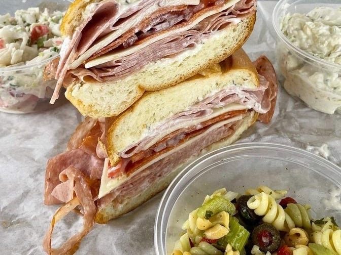 Luigi's Italian Delicatessen food